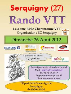 3eme Risle Charentonne VTT
