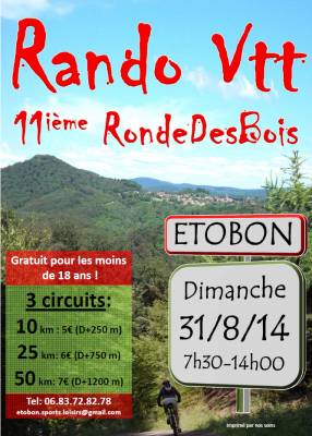 11ieme Ronde Des Bois D'etobon