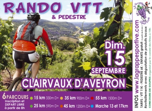 Rando  VTT Et P�destre Autour Du Vin