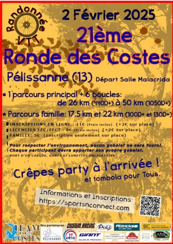 La Ronde Des Costes - Randonn�e VTT - 21�me �dition