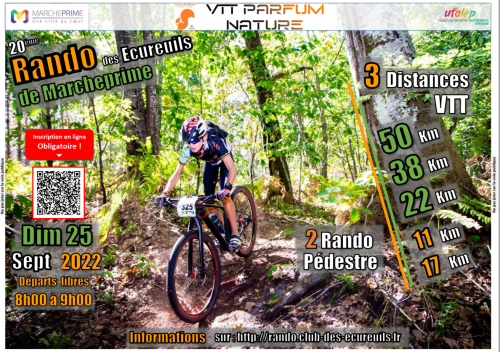 20me Rando Des Ecureuils (vtt & Pdestre)