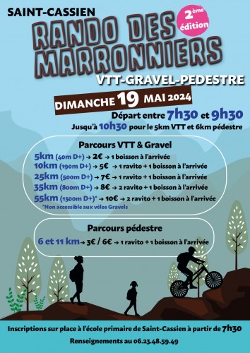 Rando VTT Des Marronniers