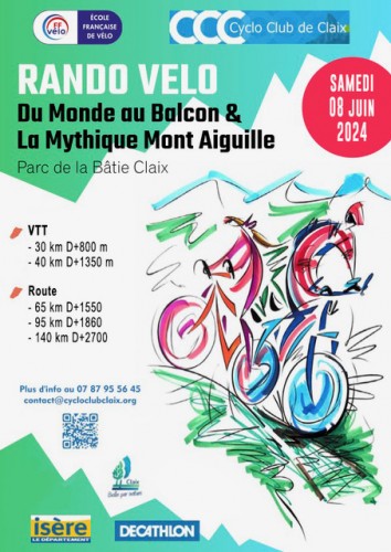 La 14�me Randonn�e Du Monde Au Balcon � Claix Le Samedi 8 Juin 2024