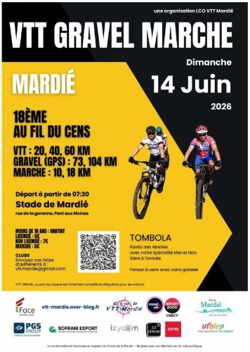18�me Randonn�e VTT, Gravel Et Marche, 