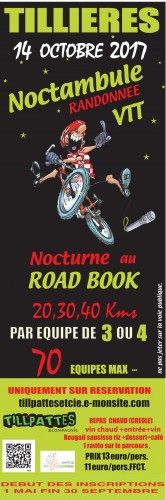 Noctambule VTT Nocturne Au Road Book