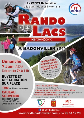 Rando Des Lacs Mercier David