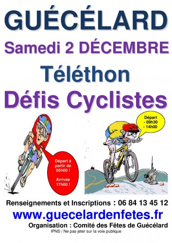 Tlthon - Defis Cyclistes
