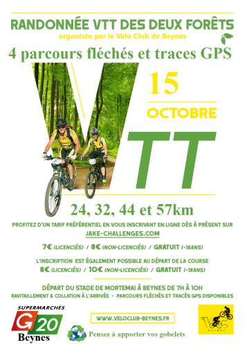 Randonne VTT Des 2 Forts