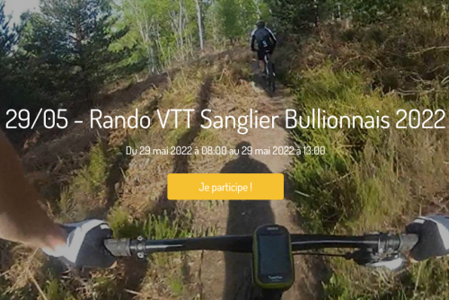 Rando VTT Du Sanglier Bullionnais 2022