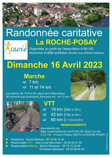 4me Randonne Caritative Asavie VTT Et Marche